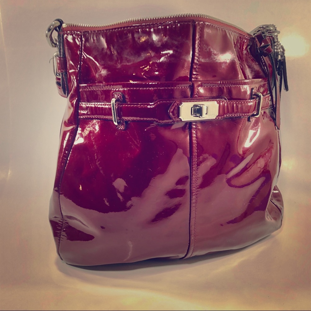 Coach Chelsea Wine Red Handbag